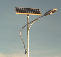 李桥镇太阳能路灯升级改造工程已完成